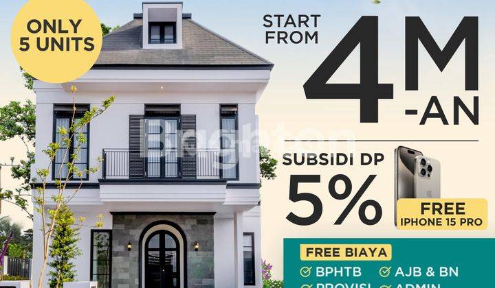 RUMAH BARU 2LT DI TAMAN MAHKOTA - DIAN ISTANA, SURABAYA BARAT 1