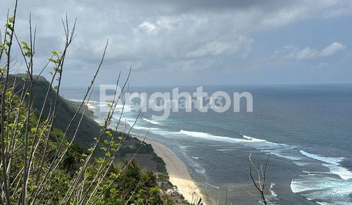 LAHAN TEBING VIEW SAMUDRA SELATAN LAUT JAWA DI ULUWATU, BALI 2