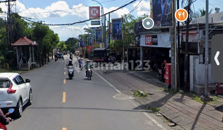 RARE LAND WITH BUILDING BONUS ON MAIN ROAD IN JIMBARAN, BALI.