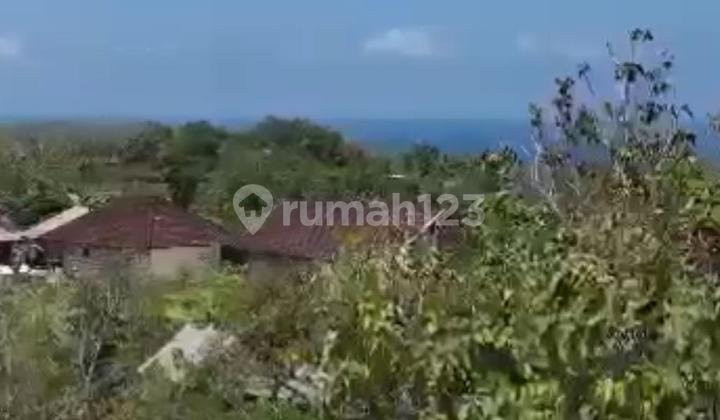 TANAH DENGAN PEMANDANGAN LAUT & SUNSET DARI LT2 DI PANDAWA, BALI