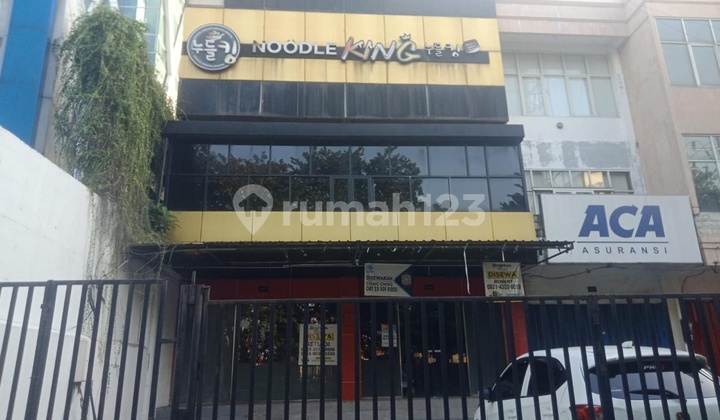 For Rent: 3-Storey Shophouse, 5 Floors on Jalan Raya Mayjen Sungkono, Surabaya 2