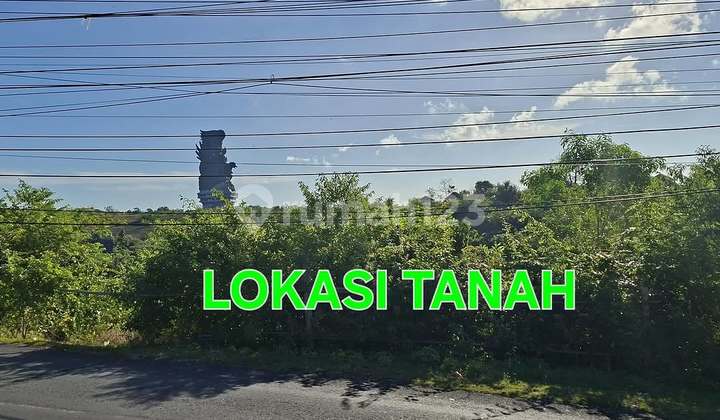 LAHAN MURAH DENGAN VIEW GBK DI GOA GONG, UNGASAN - BALI