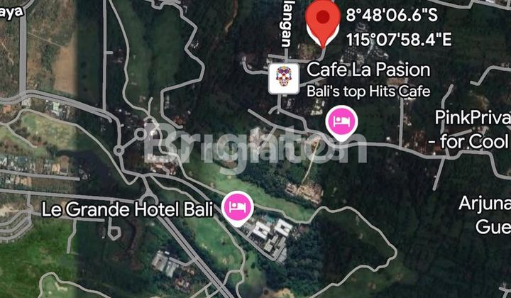 LAHAN KECIL DI KAWASAN PANTAI BALANGAN, JIMBARAN - BALI