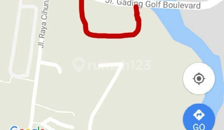 Tanah Komersial 1.2 Ha Diserpong, Jual Murah, Bu