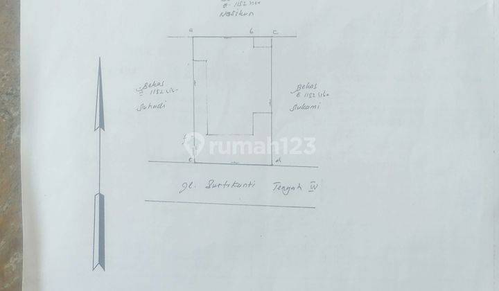 Rumah di Jl surtikanti IV SHM 1