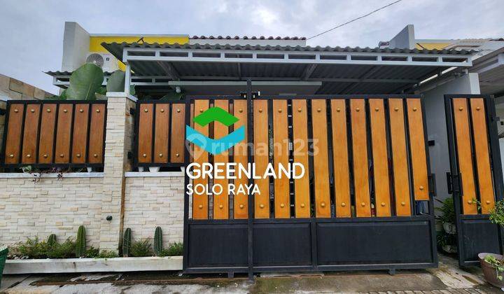 RUMAH SIAP PAKAI DI CLISTER SOLO BARU 1