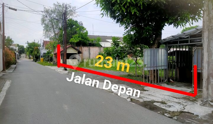 Tanah Kosong di Laweyan, Solo. Dekat Stasiun Purwosari