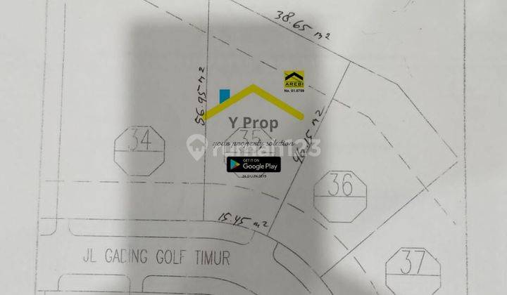 Dijual Kavling di Paramount Hill, Serpong, Tangerang 2