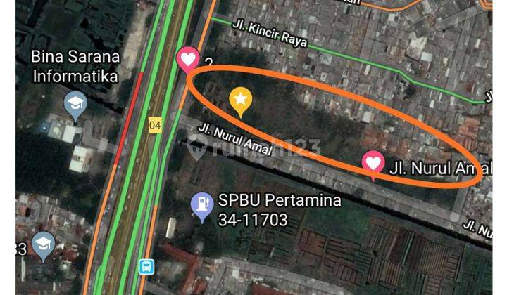 Dijual Tanah Komersil Di Cengkareng Jakarta Barat Pinggir Jalan 2