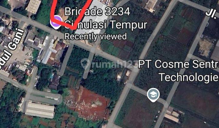 Dijual Tanah Kosong Cocok Untuk Industri Di Gunung Putri Bogor 1