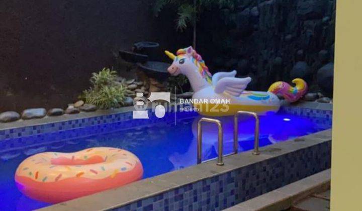 rumah di jual kolam renang pribadi pedurungan woltermongonsidi semarang timur 1