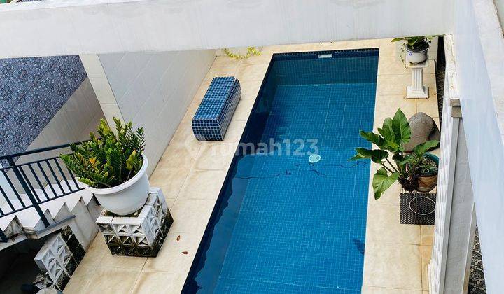 Rumah 2 Lantai Ada Kolam Renang Ciater Tangerang Selatan 2