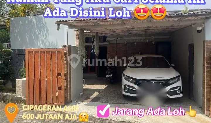 Banting Harga! Dijual Rumah Siap Huni 500 Jutaan di Cipageran