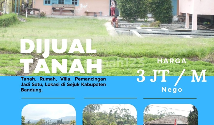 For Sale: Large Land for Building a Tourist Attraction in Ciwedey 1