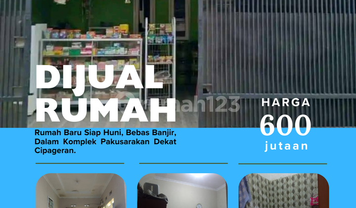 Dijual Rumah Siap Huni Bebas Banjir Dlm Komplek Cipageran Cimahi 2