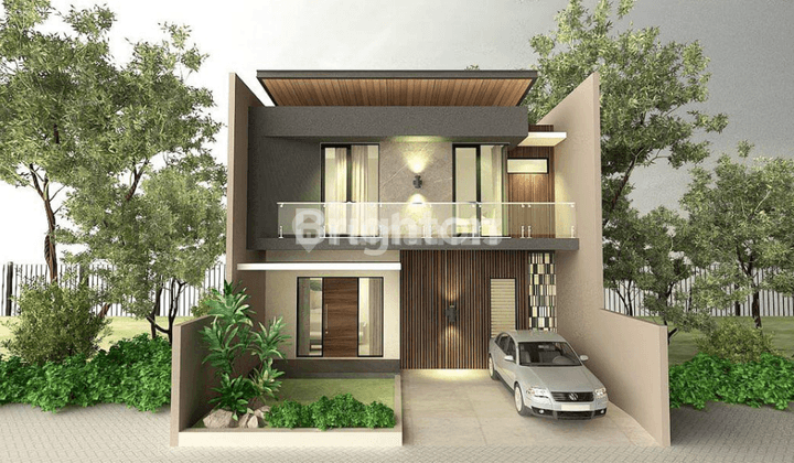 RUMAH LT 162M2 MANYAR JAYA SURABAYA NEW GRESS 1