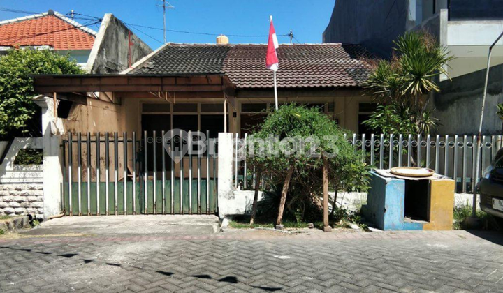 MANYAR JAYA HOUSE, LAND CALCULATION, CENTRAL SURABAYA LOCATION.