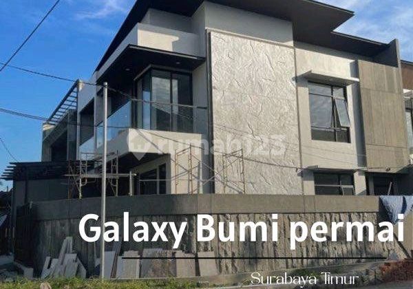 RUMAH ARAYA GALAXY BUMI PERMAI SURABAYA DEKAT MERR NIRWANA EKSEKUTIF