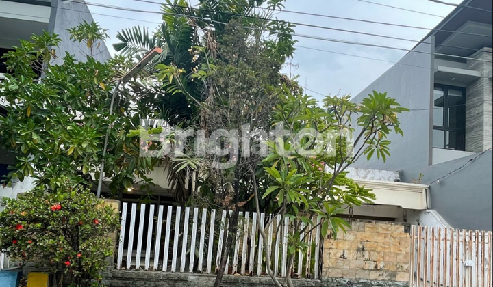 LAND CALCULATION HOUSE, MANYAR KARTIKA, EAST SURABAYA, ROW, 3.5 METER WIDE ROAD. 1