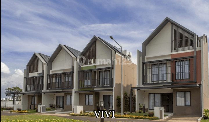 Rumah 2 Lantai Baru di Gading Serpong Strozzi Nyaman  9