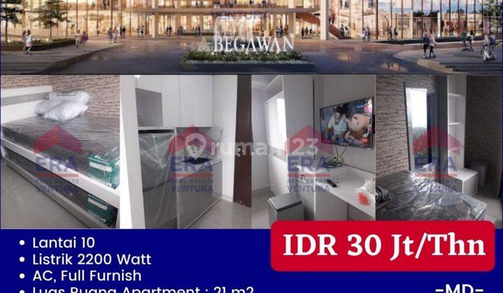 Disewakan Unit Apartment Begawan Baru Full Furnished Murah Banget 2