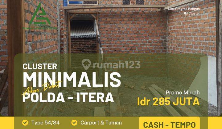 Rumah Minimalis Dekat Rs Airan Raya Polda Dan Kampus Itera 2