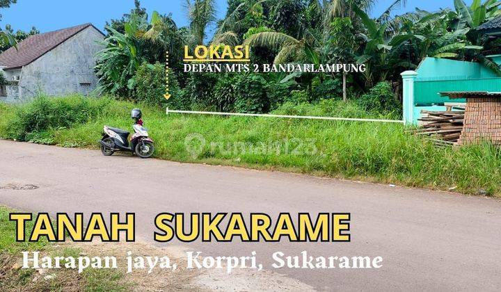 Tanah Korpri Dekat Polda Dan Kampus Itera 1