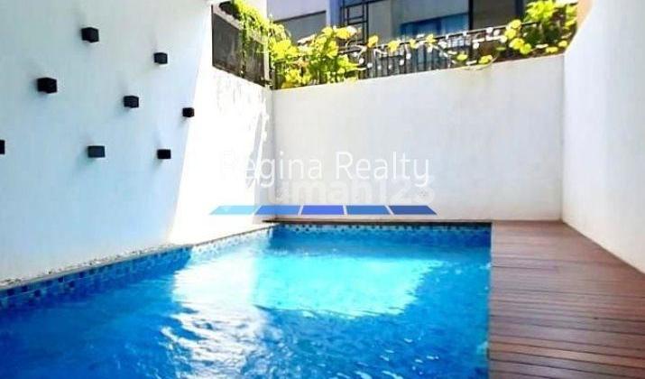 Rumah  Town House 2 Lantai Kondisi Bagus Ada Pool di Bintaro, Pesanggrahan, Jakarta Selatan 