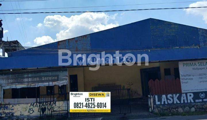 Gudang + Kantor ex Advertising Daerah Godean Sleman 1