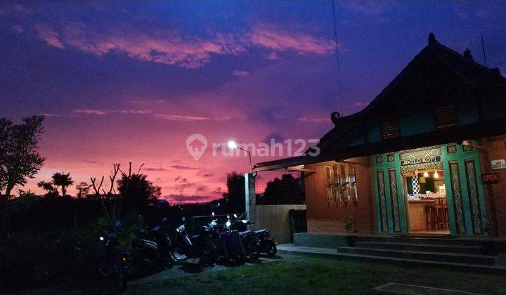 Cafe pinggir jalan dikelilingi banyak rumah kost  3