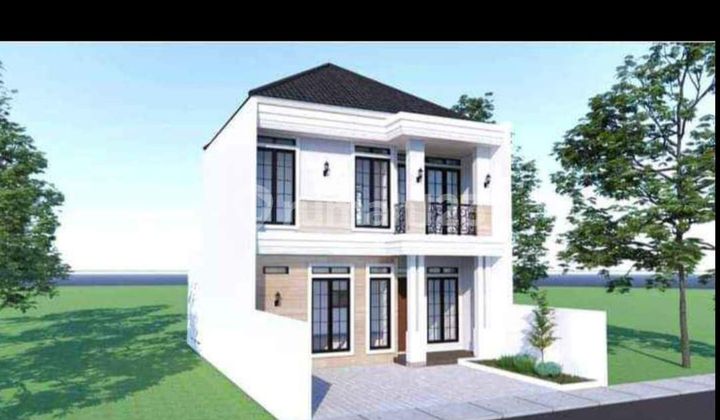 For sale: new, nice 2-story house near Binus Araya campus. 2