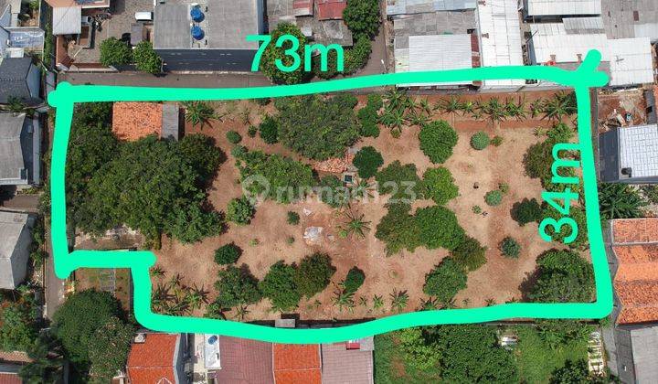 Tanah di Jl. Kayu Gede Graha Raya Bintaro, Tangerang 2.422 m² 1