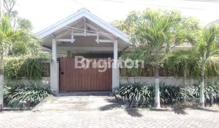 RUMAH+KANTOR DI MANYAR POSISI HOOK LOKASI STRATEGIS 1