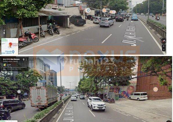 Dijual Tanah Komersial Strategis 422m2 Kh Mas Mansyur Jakarta Pusa 1