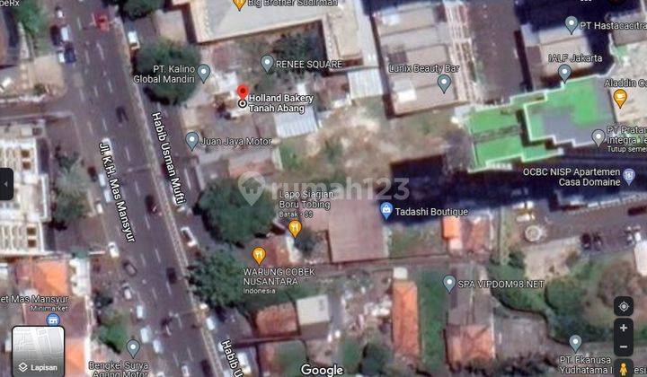 Dijual Tanah Komersial Strategis 422m2 Kh Mas Mansyur Jakarta Pusa 2