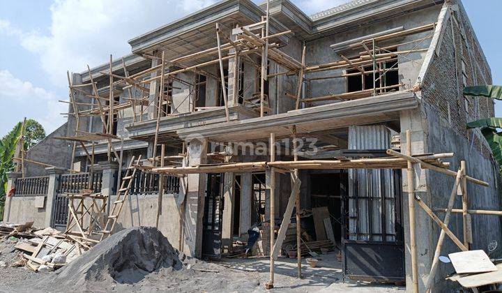 Rumah mewah baru gress proses bangun 1