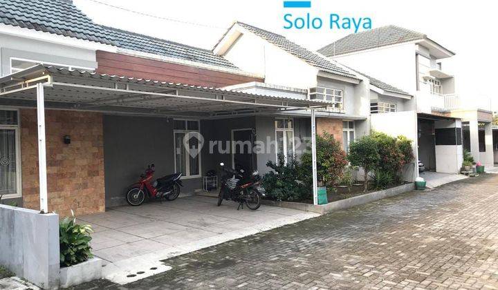 Rumah Cluster Bagus Siap Pakai Di Mojosongo Solo 1