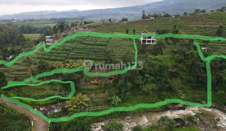 Tanah dan 2 Villa Akses Mudah di Pangalengan, Bandung