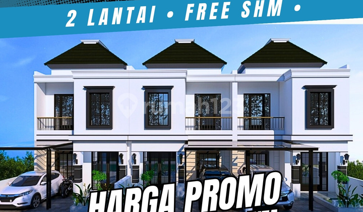 Villa 2 Lantai Harga 395 Juta Dekat Kota Batu