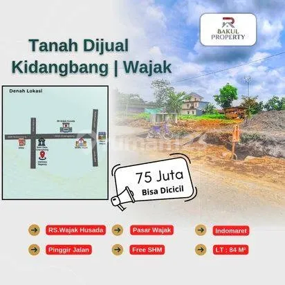 Tanah Siap Bangun Wajak, Luas Tanah 84m², Siap Bangun 2