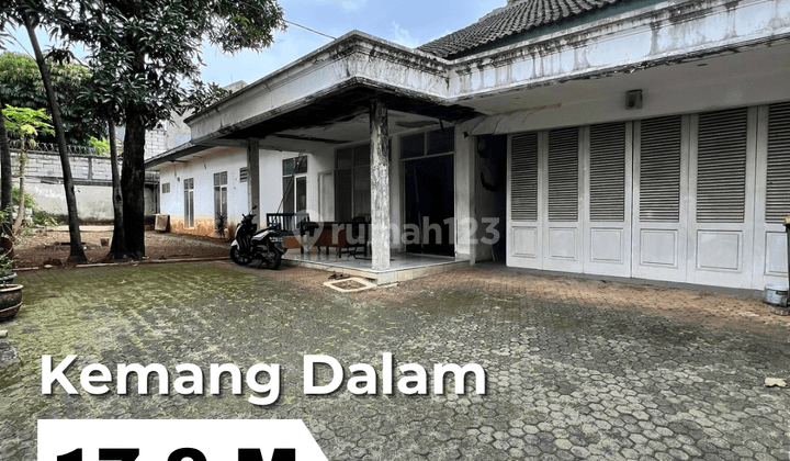 Dijual Rumah Lama Hitung Tanah Lokasi Kemang Dalam 1