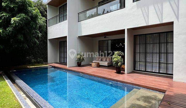 Rumah Cantik Modern Minimalist Siap Huni Lokasi Pakubuwono 1