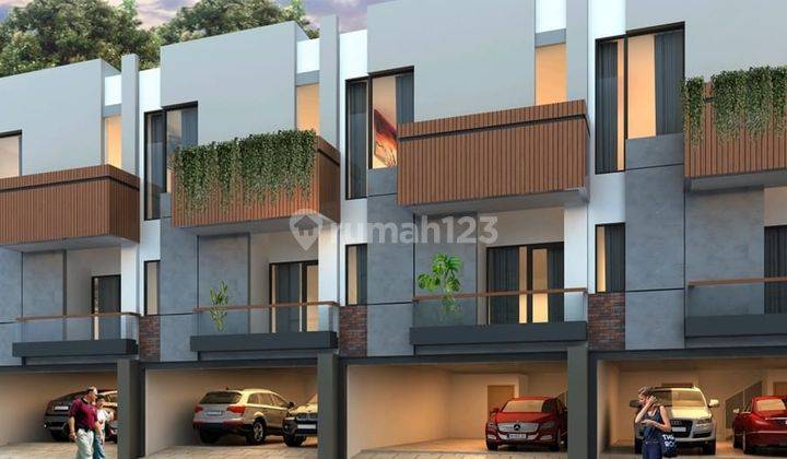 Rumah 3 Kamar Tidur 2,7 M Dekat Stasiun Pasar Senen Jakarta Pusat 1