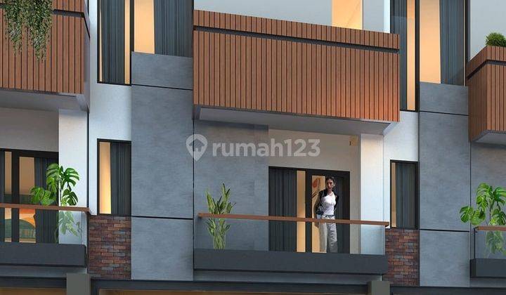 Rumah 3 Kamar Tidur 2,7 M Dekat Stasiun Pasar Senen Jakarta Pusat 2