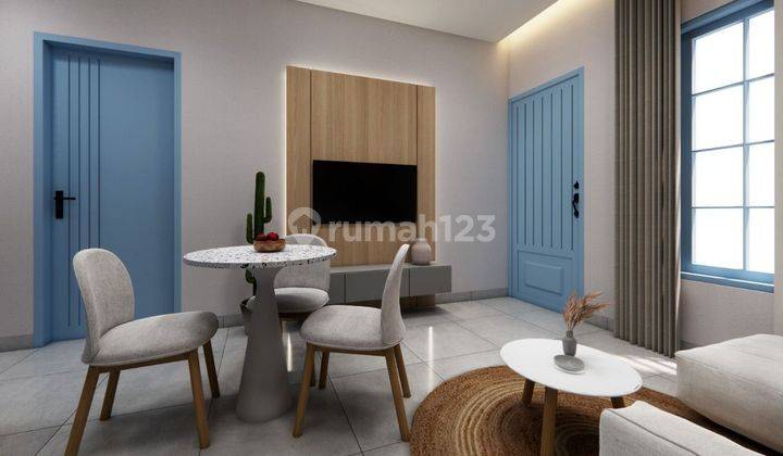 Rumah 2 Lantai Cantik Asri Minimalis Samping Stasiun Rawa Buntu Cisauk 1