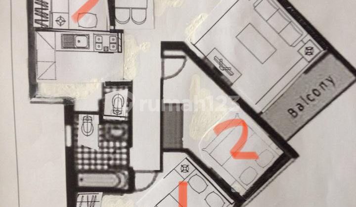 Apartemen Taman Rasuna Tower 15 Bagus SHM 3 Kamar Tidur 2