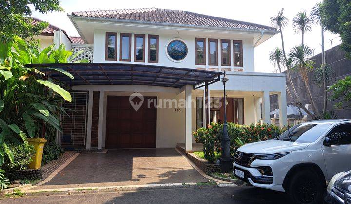 Rumah di Kemang jakarta selatan 2 Lantai SHM Bagus Utara Furnished Ada Kolam Renang 1