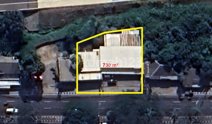 Tanah Di Jalan Raya Alternatif Cibubur Shm 730 M² Harga Dibawah Njop 