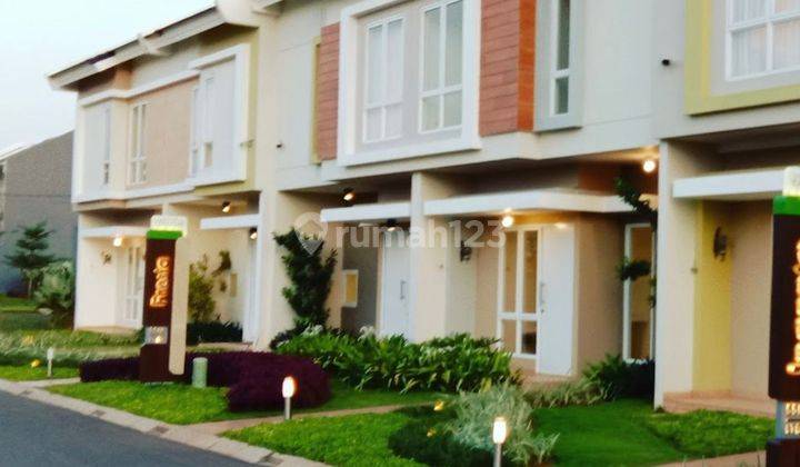 Rumah 2 Lantai Diserping Shm Bagus Siap Huni Dalam Cluster Turun Harga Bu 1