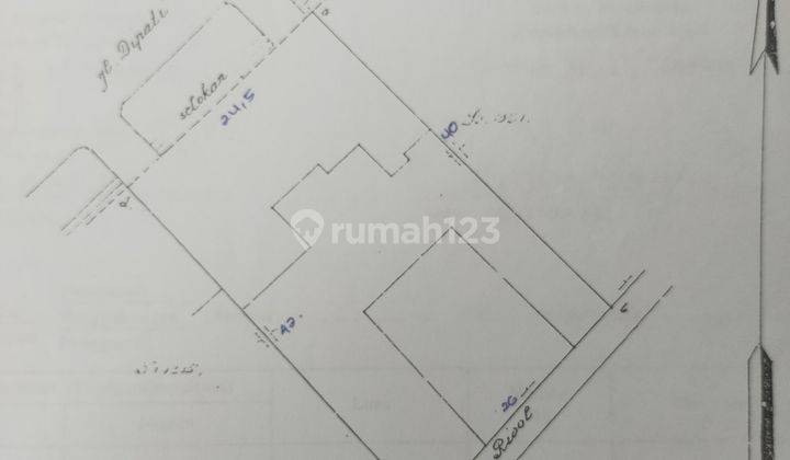 Rumah di Dipatiukur 2 Lantai SHM Bagus 1